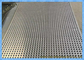 Квадратные отверстия Перфорированные металлические панели Фасадные пластины SS Отличная видимость